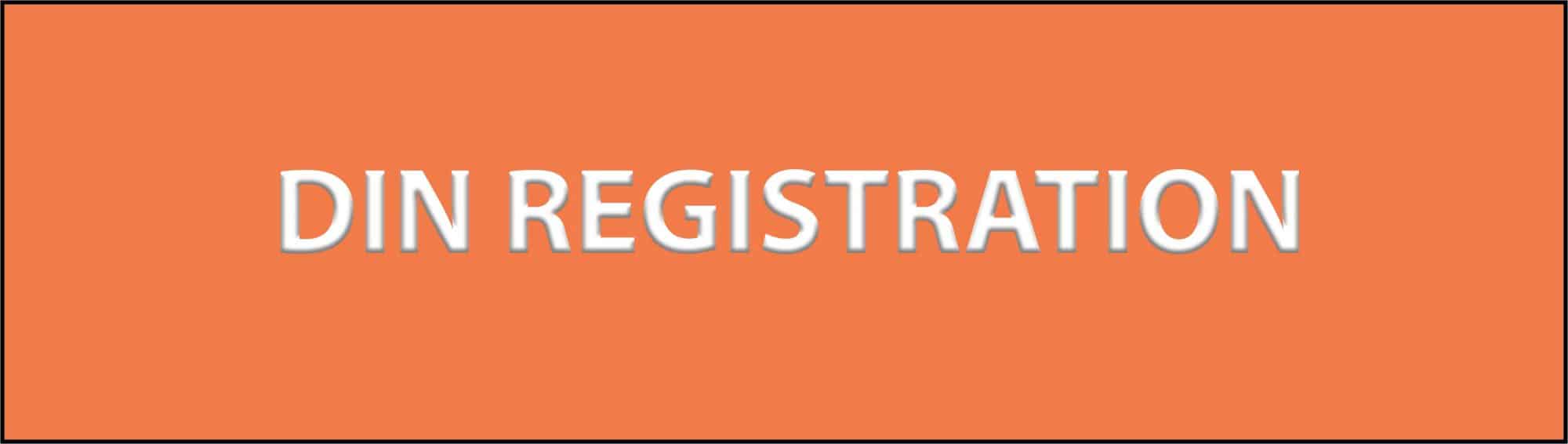 DIN REGISTRATION