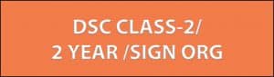 DSC CLASS 2/2 YEAR /SIGN ORG