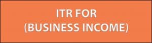 ITR FOR BUSINESS INCOME